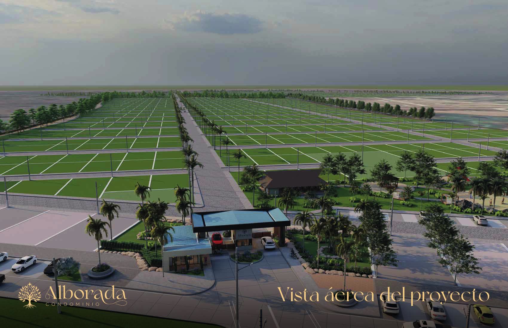 Vista aérea Alborada Condominio