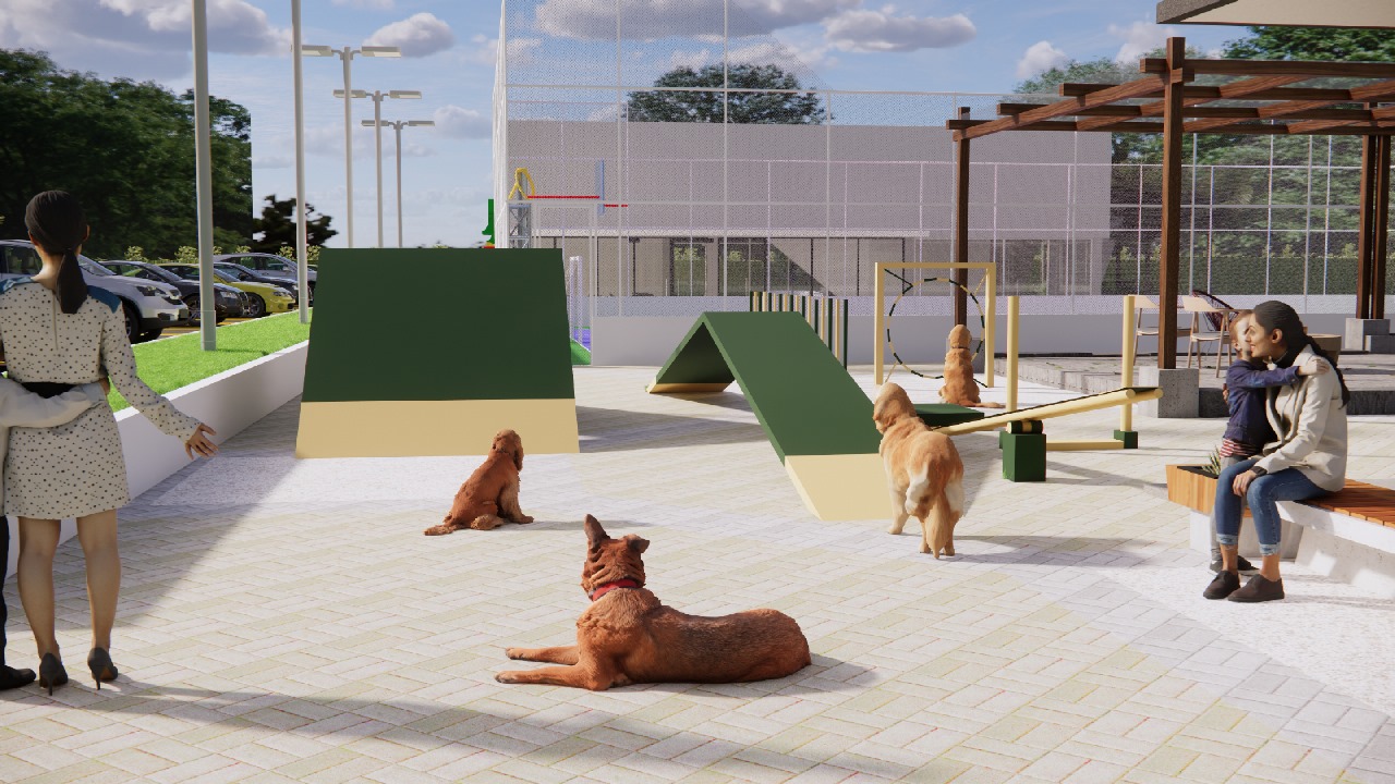 Parque para mascotas